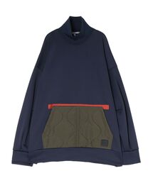 UN3D. | キルティングドッキングスウェット【セットアップ着用可能】(スウェット)