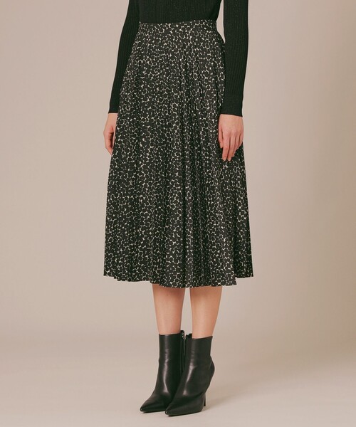 MACKINTOSH LONDON（マッキントッシュ ロンドン）の「ランダムドットプリントスカート（スカート・レディース・ブラック・36/38）」の3枚目の写真