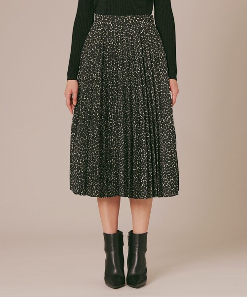 MACKINTOSH LONDON（マッキントッシュ ロンドン）の「ランダムドットプリントスカート（スカート・レディース・ブラック・36/38）」の4枚目の写真