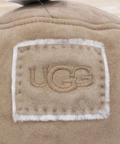 UGG（アグ）の「UGG シープスキンバケットハット W SHEEPSKIN BUCKET HAT（ハット・レディース・ベージュ系/ブラック・L/XL/S/M）」の6枚目の写真