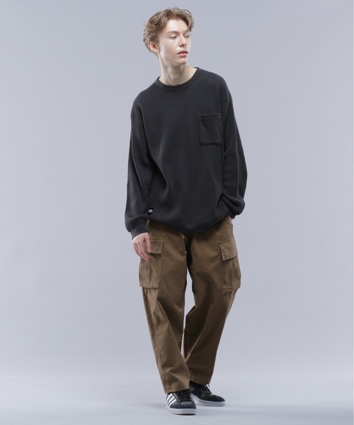 MANASTASH(マナスタッシュ)の「MANASTASH/マナスタッシュ/SNUG THERMAL L/S '24/スナッグサーマル(Tシャツ/カットソー・メンズ・ブラック/ホワイト/ライトグレー/ライム/その他19・M/L/XL/S)」の6枚目の写真