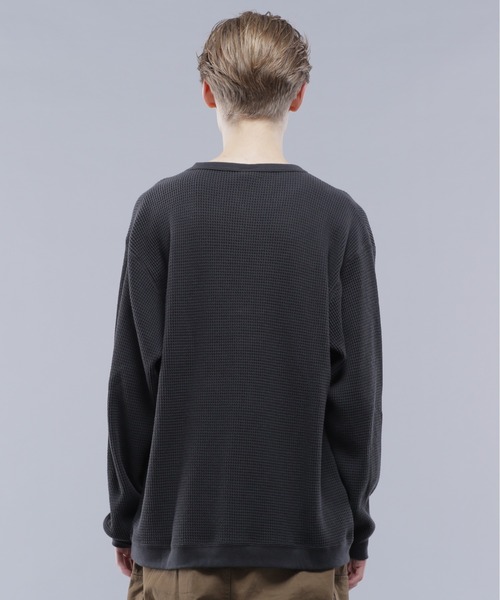 MANASTASH(マナスタッシュ)の「MANASTASH/マナスタッシュ/SNUG THERMAL L/S '24/スナッグサーマル(Tシャツ/カットソー・メンズ・ブラック/ホワイト/ライトグレー/ライム/その他19・M/L/XL/S)」の8枚目の写真