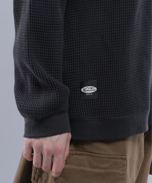 MANASTASH(マナスタッシュ)の「MANASTASH/マナスタッシュ/SNUG THERMAL L/S '24/スナッグサーマル(Tシャツ/カットソー・メンズ・ブラック/ホワイト/ライトグレー/ライム/その他19・M/L/XL/S)」の12枚目の写真