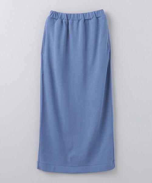 6(ロク)の「<6(ROKU)>レーヨンブレンド スカート(スカート・レディース・ベージュ/コバルトブルー・36/38)」の2枚目の写真