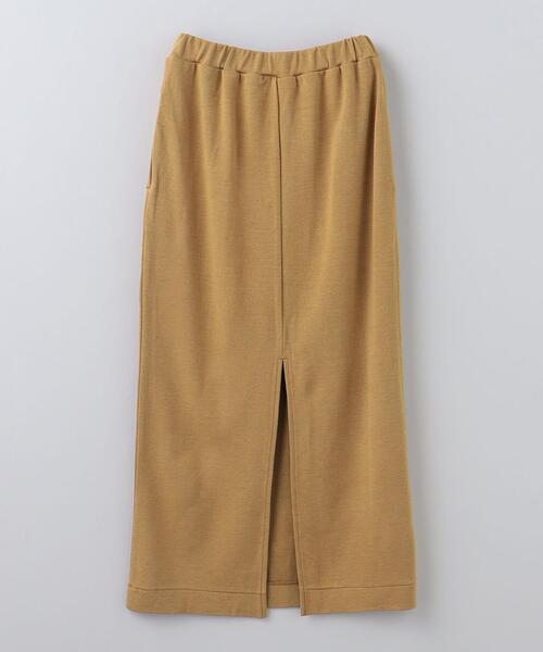 6(ロク)の「<6(ROKU)>レーヨンブレンド スカート(スカート・レディース・ベージュ/コバルトブルー・36/38)」の5枚目の写真