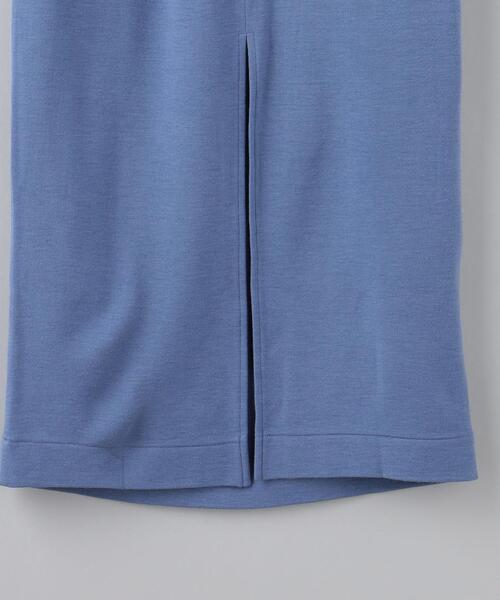 6(ロク)の「<6(ROKU)>レーヨンブレンド スカート(スカート・レディース・ベージュ/コバルトブルー・36/38)」の14枚目の写真