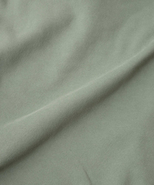 MEN'S MELROSE（メンズメルローズ）の「【MASTER FRAME/マスターフレーム】変形スタンドカラープルオーバースウェット（スウェット・メンズ・ミント/チャコールグレー/ライトグレー・4/3）」の13枚目の写真