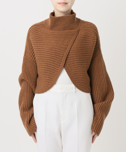 【NOBLE】2WAY ネックニット NOBLE】2WAY ネックニット