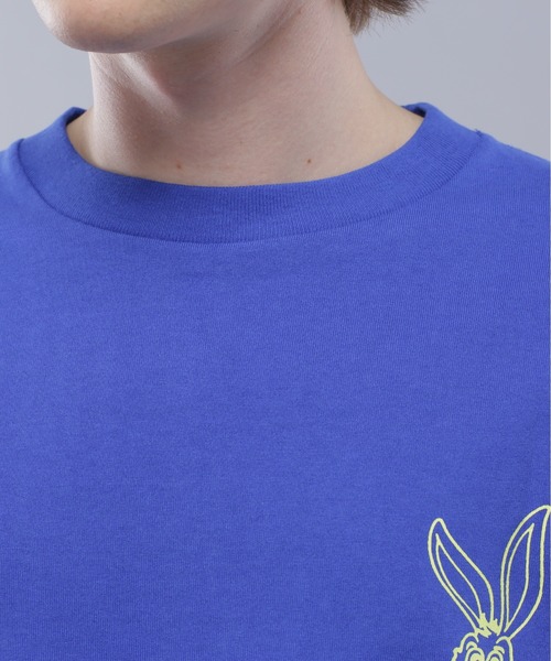 MANASTASH(マナスタッシュ)の「MANASTASH/マナスタッシュ/CiTee L/S RABBIT/シティーロングスリーブラビット(Tシャツ/カットソー・メンズ・ブラック/ブルー/ホワイト・M/L/XL/S)」の9枚目の写真