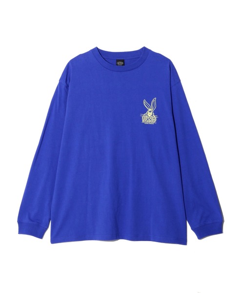 MANASTASH(マナスタッシュ)の「MANASTASH/マナスタッシュ/CiTee L/S RABBIT/シティーロングスリーブラビット(Tシャツ/カットソー・メンズ・ブラック/ブルー/ホワイト・M/L/XL/S)」の13枚目の写真