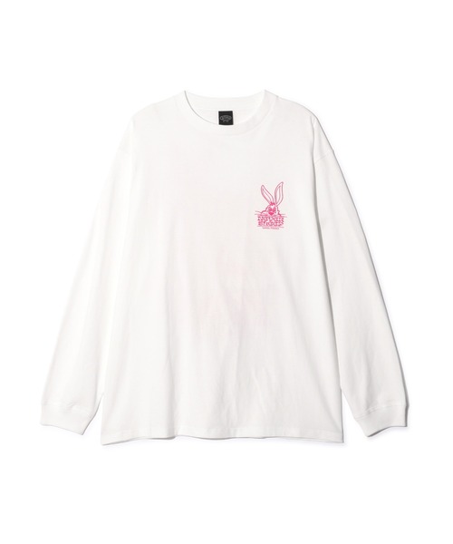 MANASTASH(マナスタッシュ)の「MANASTASH/マナスタッシュ/CiTee L/S RABBIT/シティーロングスリーブラビット(Tシャツ/カットソー・メンズ・ブラック/ブルー/ホワイト・M/L/XL/S)」の21枚目の写真