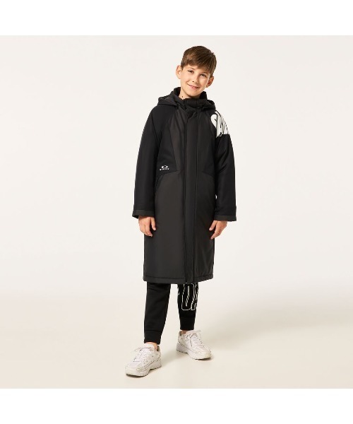 OAKLEY(オークリー)の「オークリー ENHANCE LONG COAT YTR 6.0 ロングコート/ジャケット/秋冬用アウター/キッズ・ユース/OAKLEY(ダウンジャケット/コート・キッズ・ブラック/ネイビー・L/M/S/XS/XXS)」の6枚目の写真