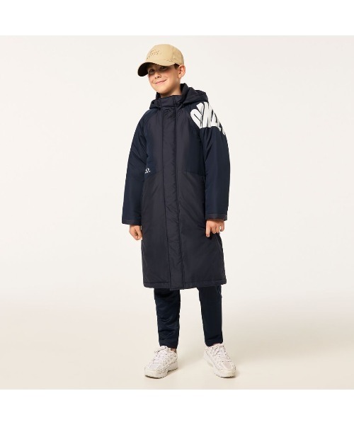 OAKLEY(オークリー)の「オークリー ENHANCE LONG COAT YTR 6.0 ロングコート/ジャケット/秋冬用アウター/キッズ・ユース/OAKLEY(ダウンジャケット/コート・キッズ・ブラック/ネイビー・L/M/S/XS/XXS)」の12枚目の写真