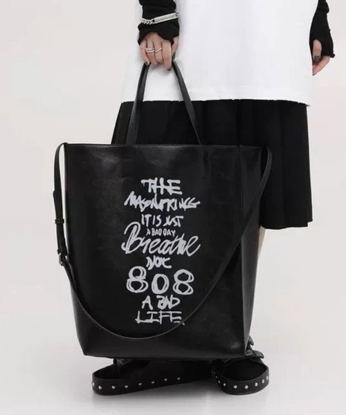 print square tote bag / プリント スクエア トートバッグ（トートバッグ）｜Theater code（シアターコード）の