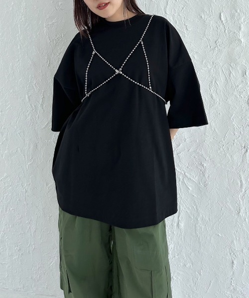 PAGEBOY（ページボーイ）の「ボールチェーンビスチェ（ベルト・レディース・シルバー・FREE）」の9枚目の写真