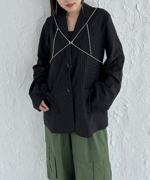 PAGEBOY（ページボーイ）の「ボールチェーンビスチェ（ベルト・レディース・シルバー・FREE）」の11枚目の写真