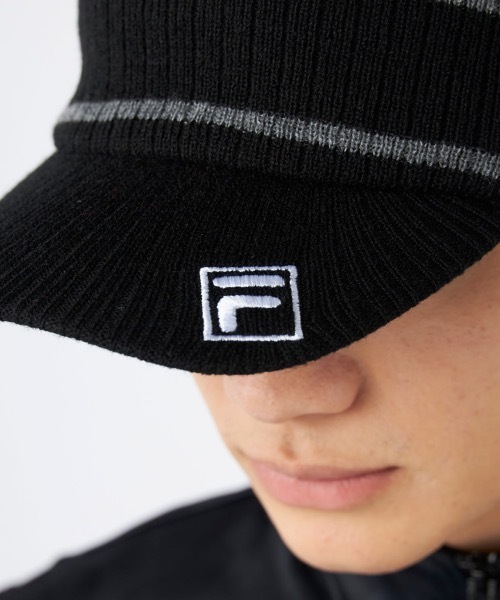 FILA GOLF（フィラゴルフ ）の「【FILA GOLF:フィラゴルフ】つば付き