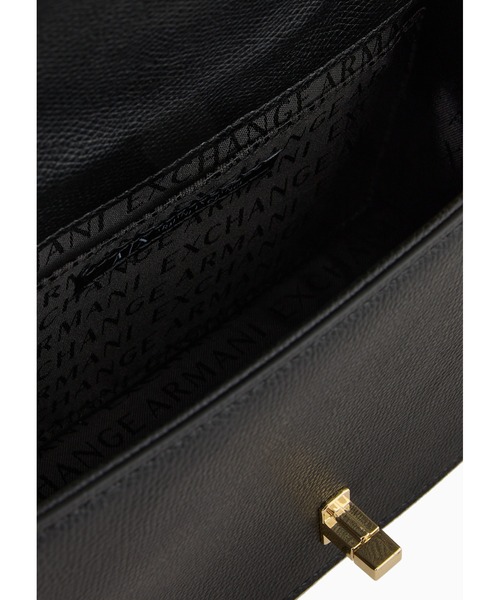 ARMANI EXCHANGE(アルマーニエクスチェンジ)の「【A|X アルマーニ エクスチェンジ】AXロゴ チェーンミニショルダーバック(ショルダーバッグ・レディース・ホワイト×ブラック/ブラック×ブラック・FREE)」の11枚目の写真