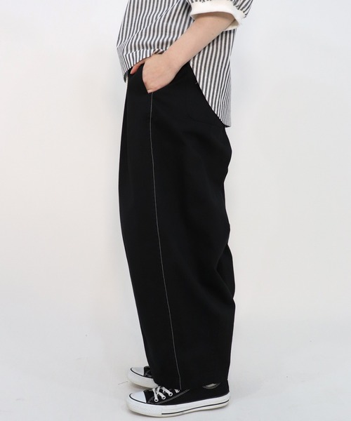 haupia オーランドを巡るパンツ 38 セール】ラップリネン混ワイドパンツ（その他パンツ