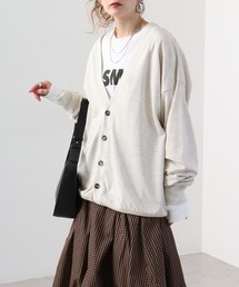 Simple v neck cardigan / シンプルVネックカーディガン / unisex