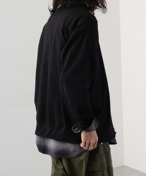 FUNALIVE(ファンアライブ)の「Simple v neck cardigan / シンプルVネックカーディガン / unisex(カーディガン/ボレロ・メンズ・ラベンダー/ブラック/アッシュグレー/杢グレー/チャコールグレー・M/L/XL)」の13枚目の写真