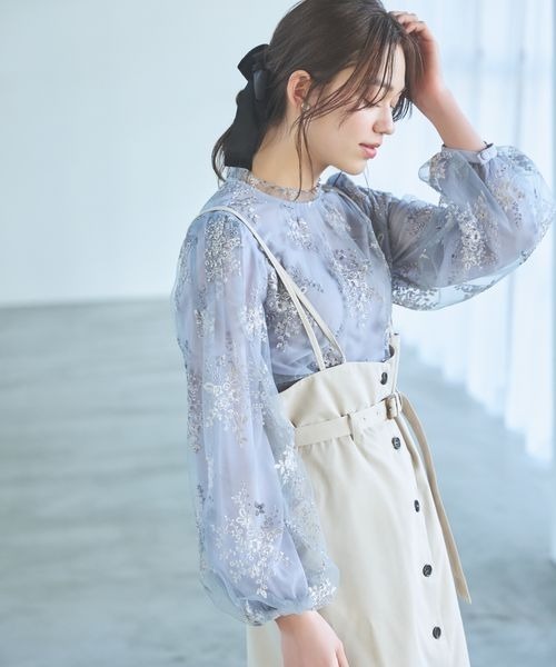 mysty woman(ミスティウーマン)の「ロングリボンバレッタ 107780(バレッタ/ヘアクリップ・レディース・ブラック・FREE)」の22枚目の写真