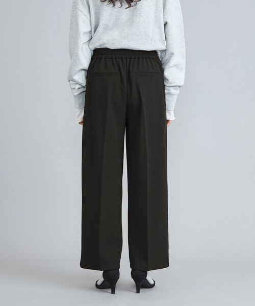 coen（コーエン）の「イージービューティーワイドパンツ（WEB限定サイズ）（スラックス・レディース・ブラック/ベージュ/オレンジ/ダークグレー/ケリーグリーン・S/M/L/XL）」の13枚目の写真