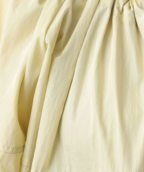 A part by(アパートバイ)の「ギャザーブルゾン(ブルゾン・レディース・ブラック/オフホワイト/ライトイエロー・FREE)」の19枚目の写真