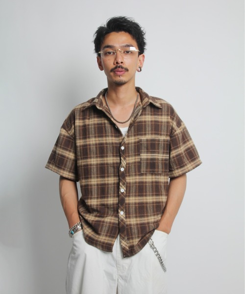 IMARI（イマリ）の「【 IMARI / イマリ 】 クリアレンズ リムレス スクエア 伊達メガネ（メガネ・レディース・ゴールド/シルバー・FREE）」の20枚目の写真