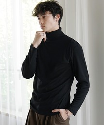 MinoriTY | 【MinoriTY select】スムース生地ハイネック＆タートルネックインナー用ロンT 長袖カットソー メンズ 冬服 秋服 Tシャツ(Tシャツ/カットソー)