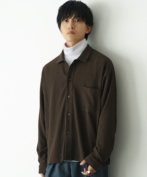 MinoriTY(マイノリティ)の「【MinoriTY select】スムース生地ハイネック&タートルネックインナー用ロンT 長袖カットソー メンズ 冬服 春服 Tシャツ ヒートインナー モックネック(Tシャツ/カットソー・メンズ・ホワイト/ホワイト系その他/ベージュ系その他/ベージュ/ブラック系その他/ブラック/サックスブルー/ブラック系その他2/ブラック系その他3/ホワイト系その他2/ホワイト系その他3・M/L/LL)」の22枚目の写真