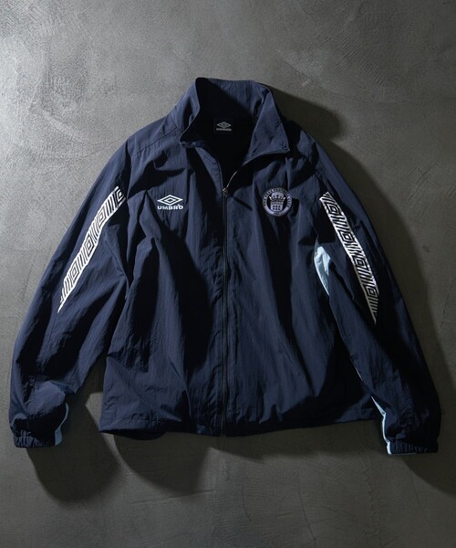 UMBRO（アンブロ）の「UMBRO/アンブロ 別注 Nylon Jacket/ナイロンジャケット（ブルゾン・メンズ・ブラック/ネイビー・MEDIUM/LARGE/X-LARGE）」の19枚目の写真
