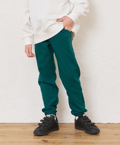 coca（coca）（コカ）の「キッズ ストレッチツイルジョガーパンツ（その他パンツ・キッズ・グリーン/ブラウン・130/120/110/140）」の2枚目の写真