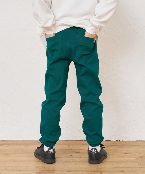 coca（coca）（コカ）の「キッズ ストレッチツイルジョガーパンツ（その他パンツ・キッズ・グリーン/ブラウン・130/120/110/140）」の5枚目の写真