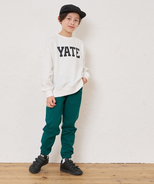 coca（coca）（コカ）の「キッズ ストレッチツイルジョガーパンツ（その他パンツ・キッズ・グリーン/ブラウン・130/120/110/140）」の4枚目の写真