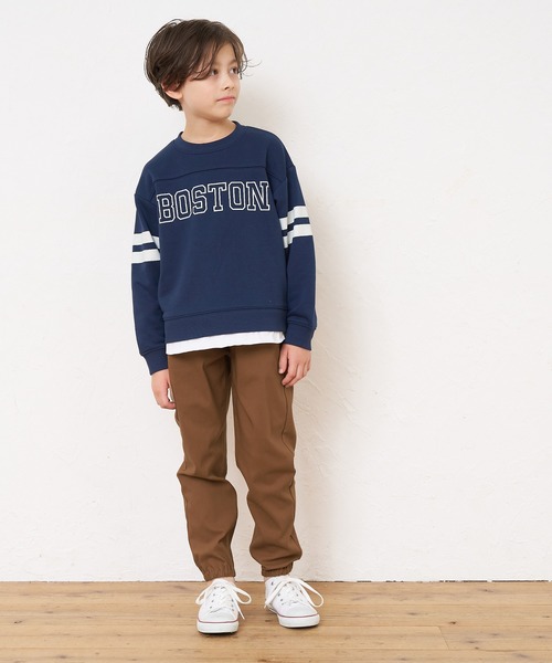 coca（coca）（コカ）の「キッズ ストレッチツイルジョガーパンツ（その他パンツ・キッズ・グリーン/ブラウン・130/120/110/140）」の11枚目の写真