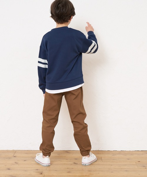 coca（coca）（コカ）の「キッズ ストレッチツイルジョガーパンツ（その他パンツ・キッズ・グリーン/ブラウン・130/120/110/140）」の8枚目の写真