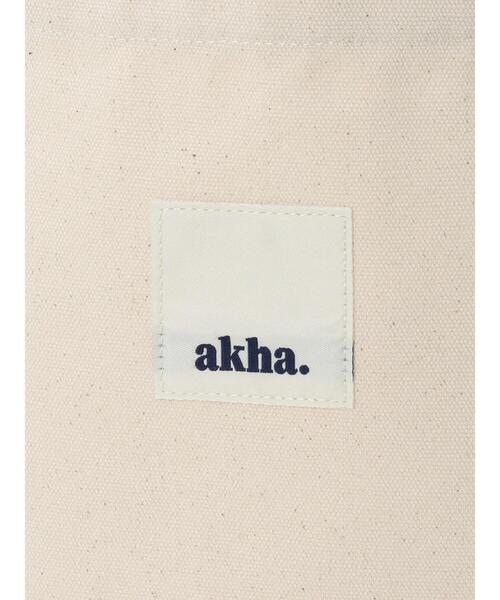 CRAFT STANDARD BOUTIQUE（クラフトスタンダードブティック）の「【追加】akha.　キャンバストート/A4サイズ（トートバッグ・レディース・ベージュ/ブラック/ナチュラル/グレー・FREE）」の13枚目の写真
