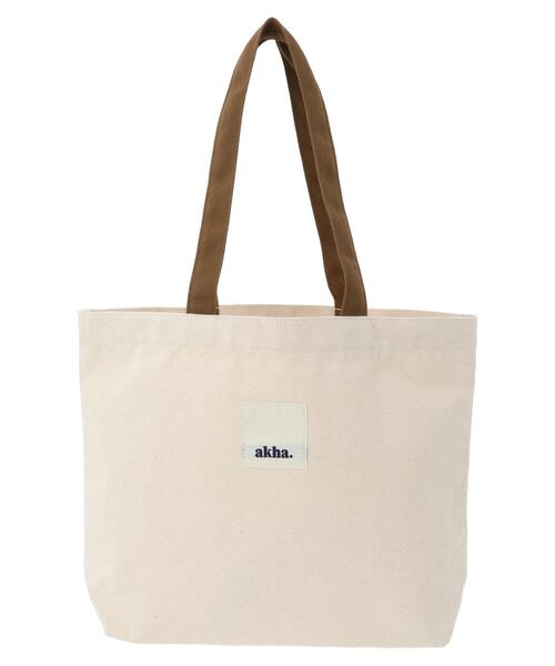 CRAFT STANDARD BOUTIQUE（クラフトスタンダードブティック）の「【追加】akha.　キャンバストート/A4サイズ（トートバッグ・レディース・ベージュ/ブラック/ナチュラル/グレー・FREE）」の15枚目の写真