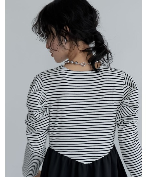 Re:EDIT（リエディ）の「ビッグボールチェーンネックレス[返品交換不可]（ネックレス・レディース・シルバー/ゴールド・FREE）」の4枚目の写真