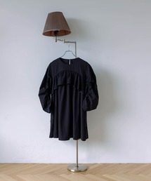 KBF | 『とみい×KBF』ドロストギャザースリーブミニワンピース(ワンピース)