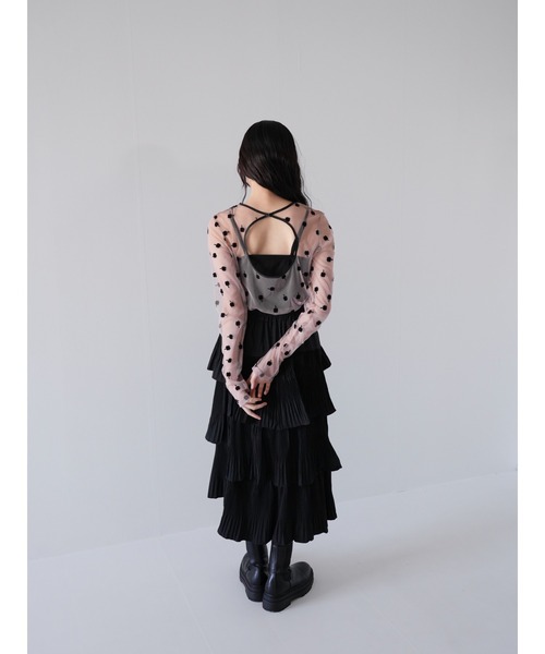 【美品】ププラ シースルー カットソー ネイビー 38 楽天市場】pupula（カラーネイビー）（トップス｜レディース