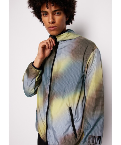 【極美品】EMPORIO ARMANI ストレッチ ワッフルトラベルジャケット アイコン シングルブレストジャケット テクニカルワッフルファブリック