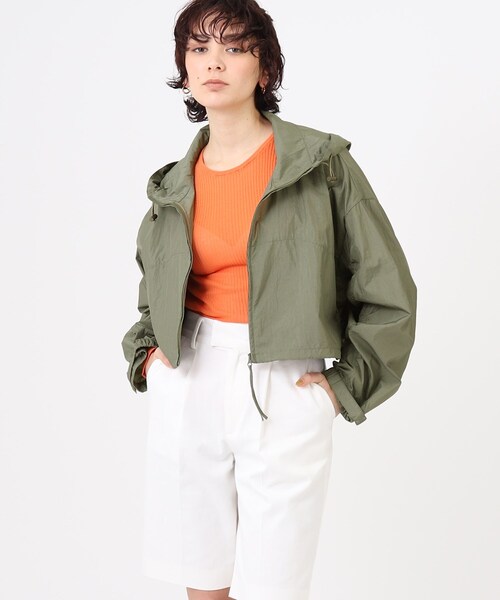 GALLEST（ギャレスト）の「◆3WAYエアリー マウンテンパーカ【ウォッシャブル】（その他アウター・レディース・ホワイト/カーキ/サックスブルー・36/38/40）」の19枚目の写真