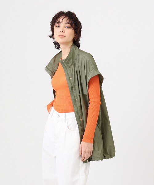 GALLEST（ギャレスト）の「◆3WAYエアリー マウンテンパーカ【ウォッシャブル】（その他アウター・レディース・ホワイト/カーキ/サックスブルー・36/38/40）」の20枚目の写真