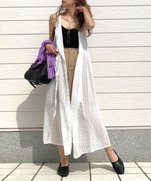 Q | 2wayシアーワンピース(ワンピース)