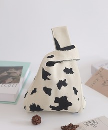 IRADOWL（アイラドール）の「ニット素材ミニハンドバッグ（ハンドバッグ）」