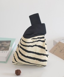 IRADOWL（アイラドール）の「ニット素材ミニハンドバッグ（ハンドバッグ）」