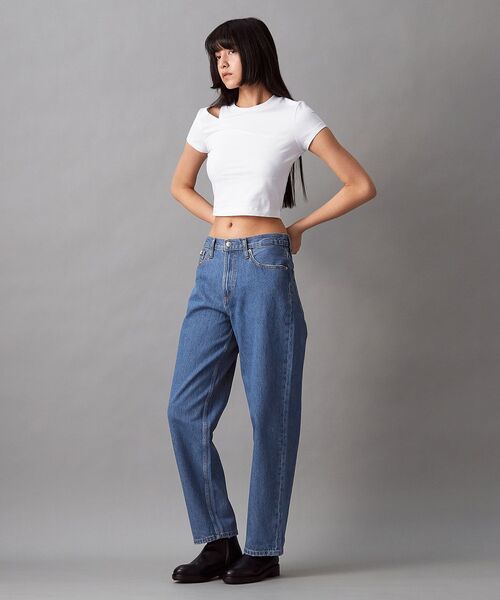 【セール】メタ CK ベビーTシャツ（Tシャツ/カットソー）｜Calvin Klein（カルバン・クライン）