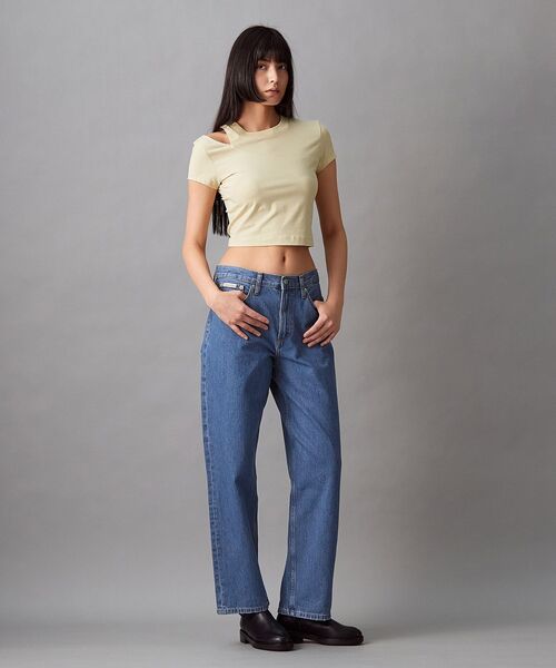 【セール】メタ CK ベビーTシャツ（Tシャツ/カットソー）｜Calvin Klein（カルバン・クライン）